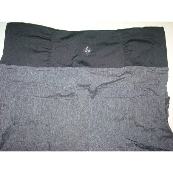New NWT Womens Prana Pants M Summit Dark Gray Pockets Organic Cinch Hem Hike Cha - Picture 6 of 8